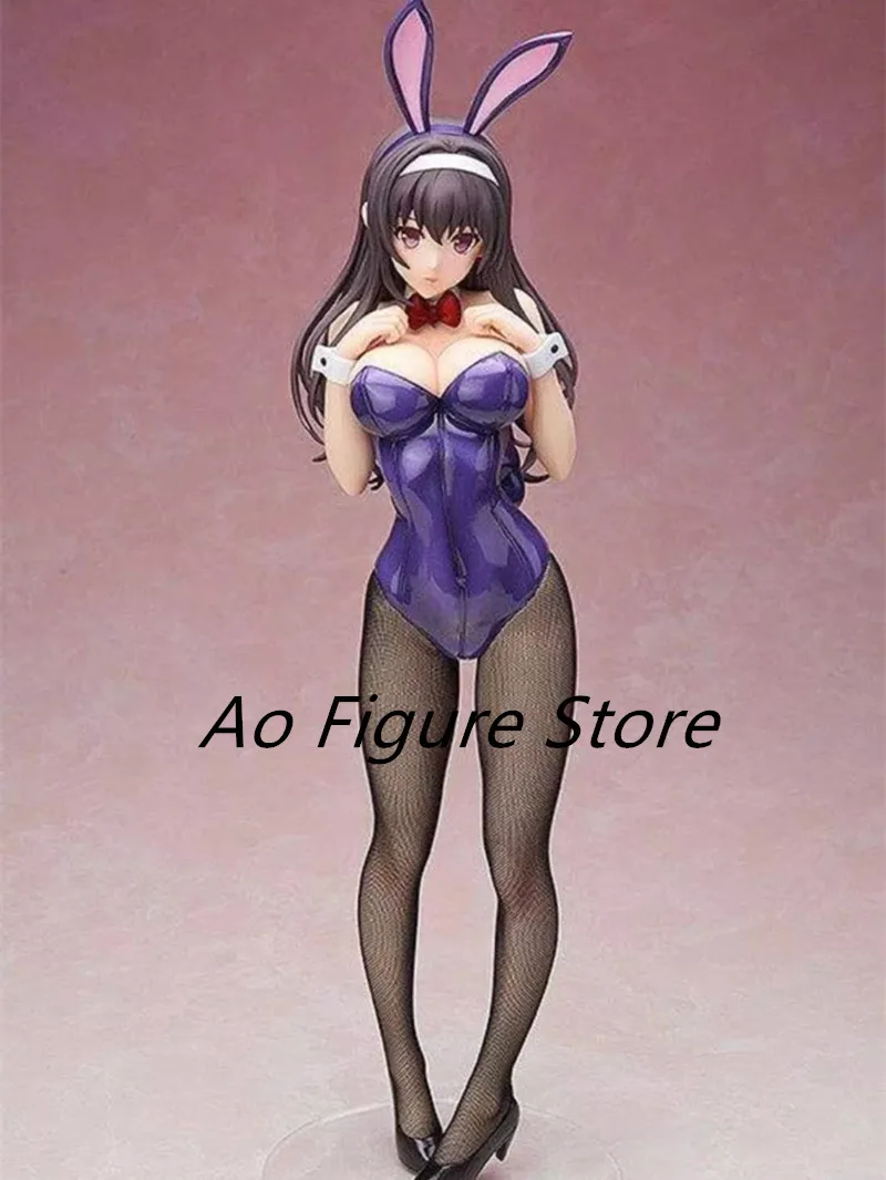 

1/4 аниме Saenai Heroine No Sodatekata Sexy Kasumigaoka Utaha Bunny Girl Ver. Коллекция ПВХ, модель, фигурка, игрушка в подарок, 43 см