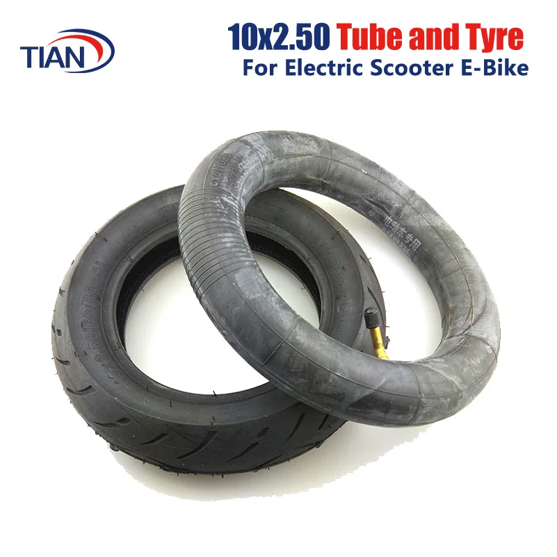 Wearable 10x2.50 (60/85-6) 10x2.50 Wheel Electric Scooter Balancing Hoverboard Self Smart Balance Tire 10 Inch Tyre  Inner Tube