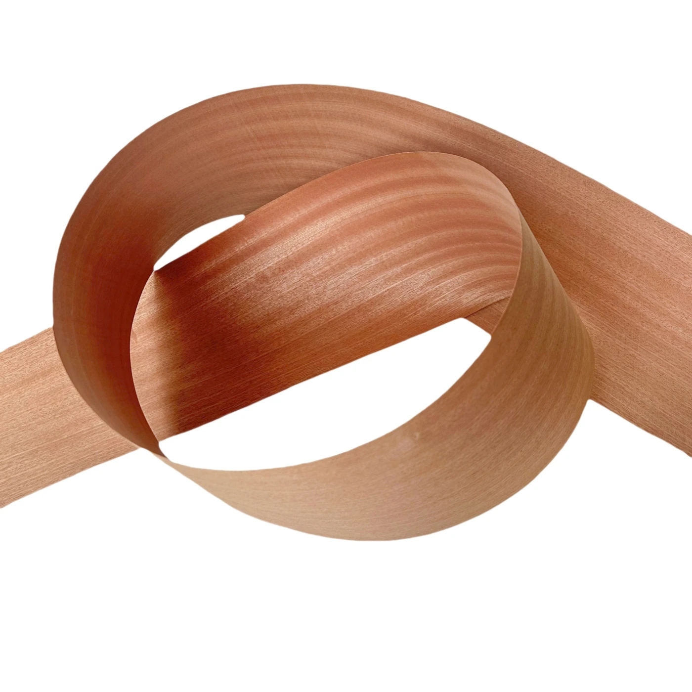 Natural African Sapele Veneer of 0.4mm Thickness, Sizes 20cmx250cm, Mahogany Timber Veneer Roll for Furniture Renovation and DIY image 4