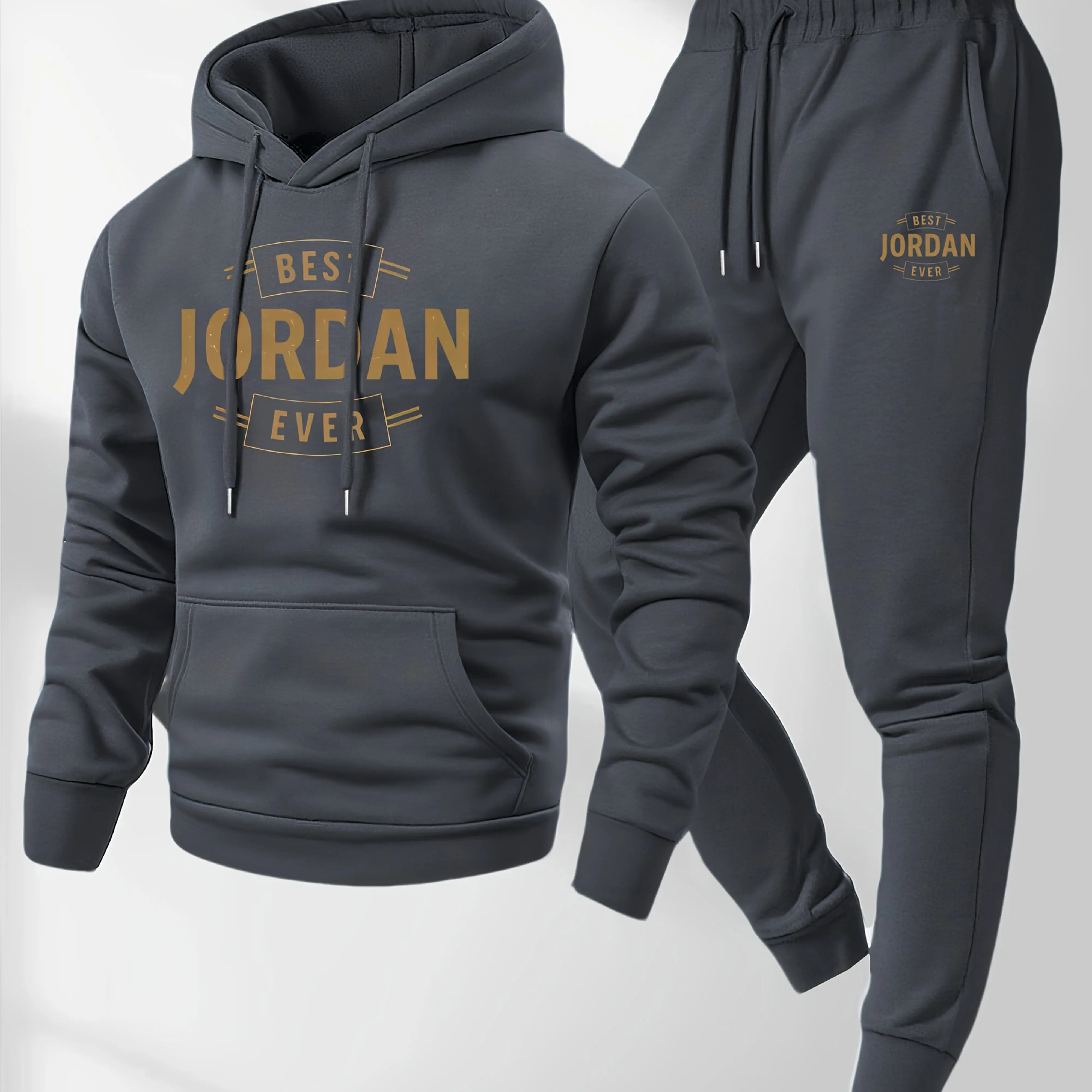 New Men's Hooded Sweatshirt, Casual Sports and Fitness Men's Top view 4