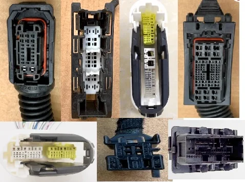 

1 шт., вилка жгута проводов кузова двери автомобиля, вилка жгута проводов кузова, Б/У
