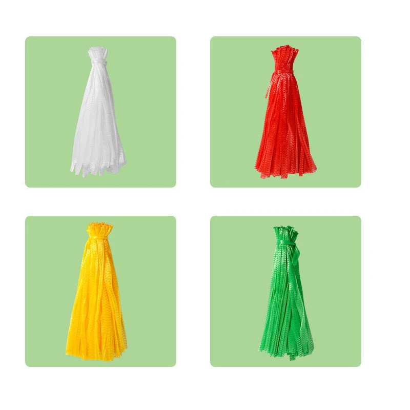 100pcs Reusable Drawstring Mesh Bag Hanging Mesh Egg Netting Bag for Fruit Vegetable Food Storage Bag