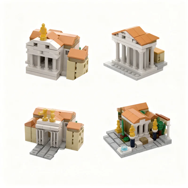 3959pcs MOC Colosseum Architecture Model Building Blocks Construction Christmas Gifts Toy Creative DIY Idea Assemble Kids Toys