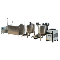 Automatic Small Make Cotton Candy Extruder Deposit Shape Production Line Marshmallow Machine