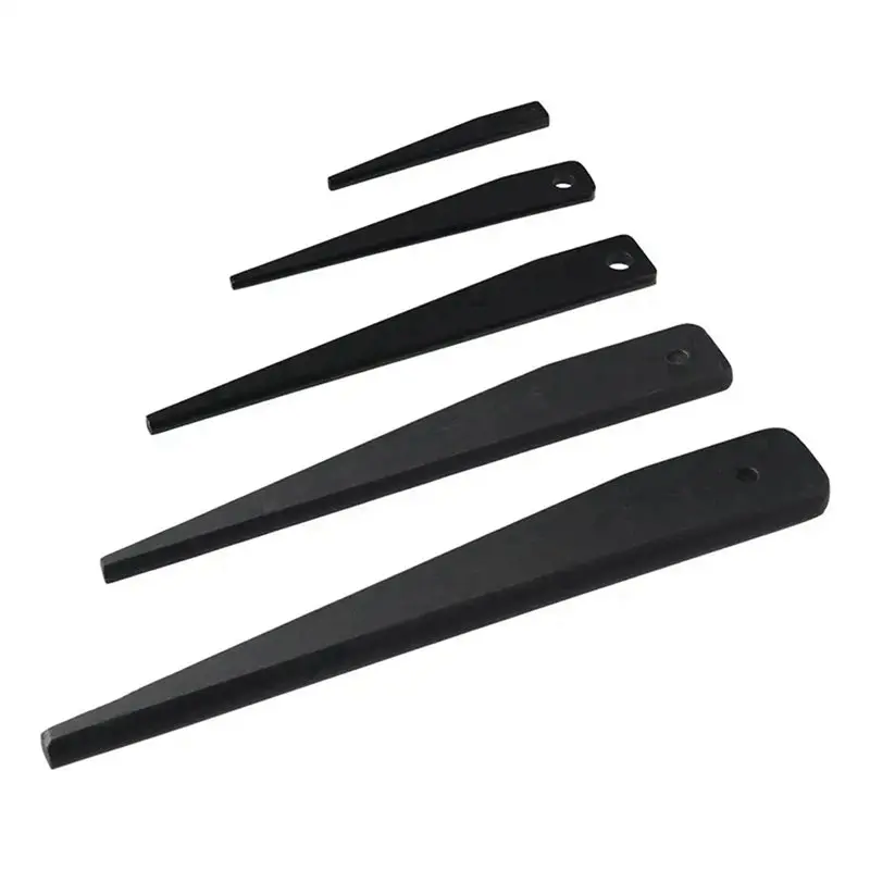 AT44 Morse Taper Drift Sleeves MT1-6# Tapered Wedge Iron for Lathe Drill for Press Dismantle Drill Bit Bevel 10Pcs Steel