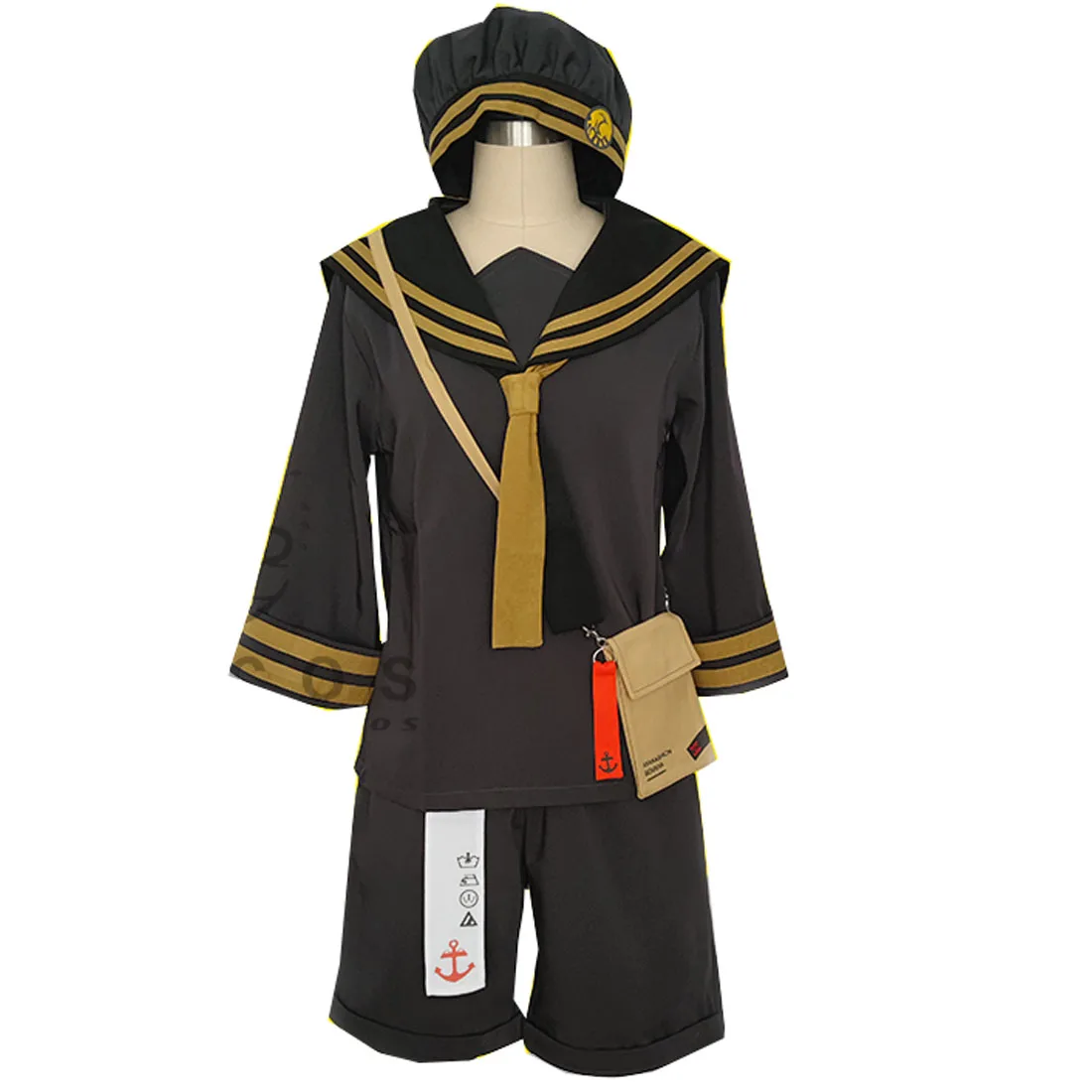 

2023 Vtuber Holostars UPROAR!!! Yatogami Fuma Sailor Suit Daily School Uniform Dress Cosplay Costume Halloween Party Outfit