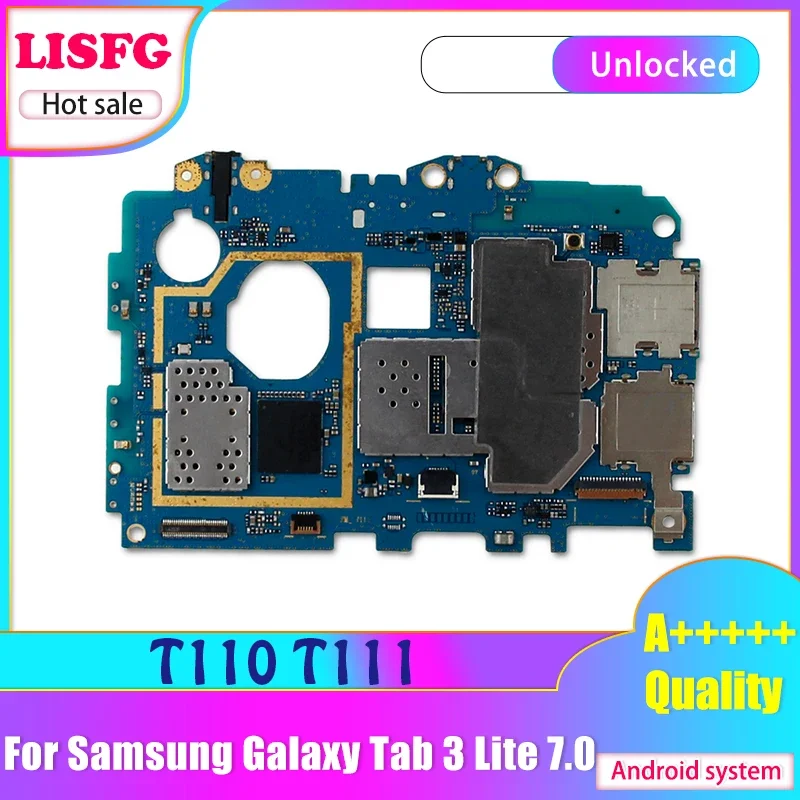 Good Tested Mainboard For Samsung Galaxy Tab 3 Lite 7.0 T111 T110 T113 T116 Motherboard Logic Boards MB Plate With Chips