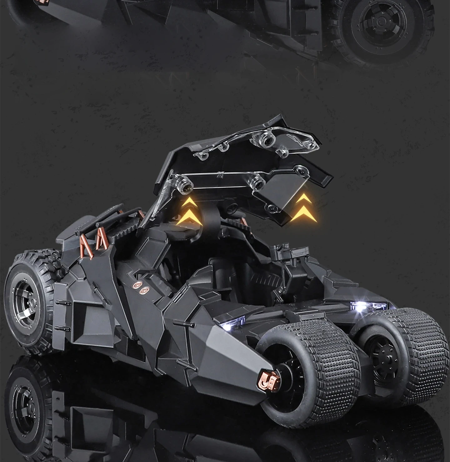 1:24 BAT Batmobil Tumbler Legierung Auto Druckguss & Spielzeug Fahrzeuge Auto Modell Miniatur Maßstab Modell Auto Spielzeug Für Kinder – Detail 7