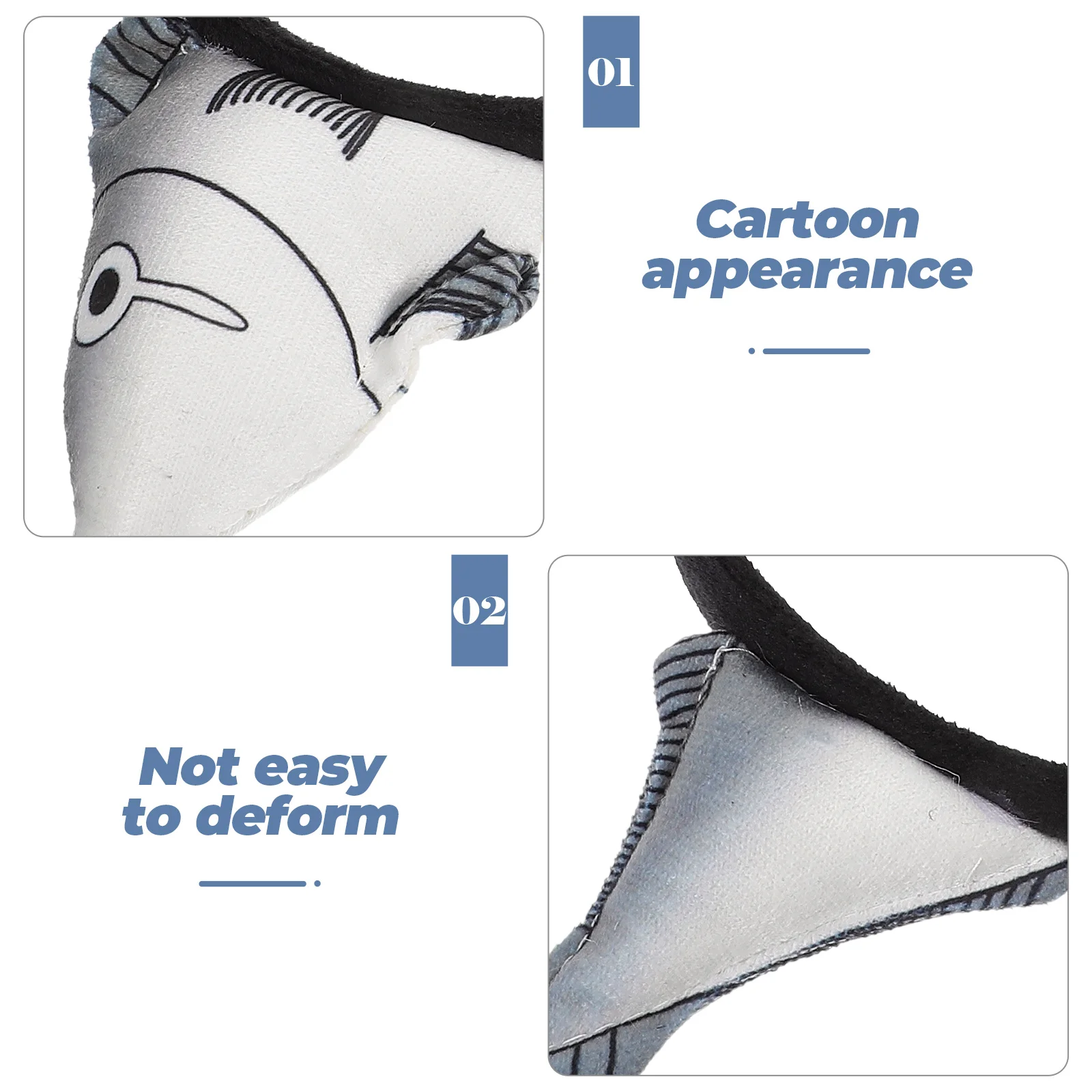 

2Pcs Ocean Animal Headband Stylish Sea Creature Hairband for Makeup Face Washing Headpiece Fun Cosplay Party Wear