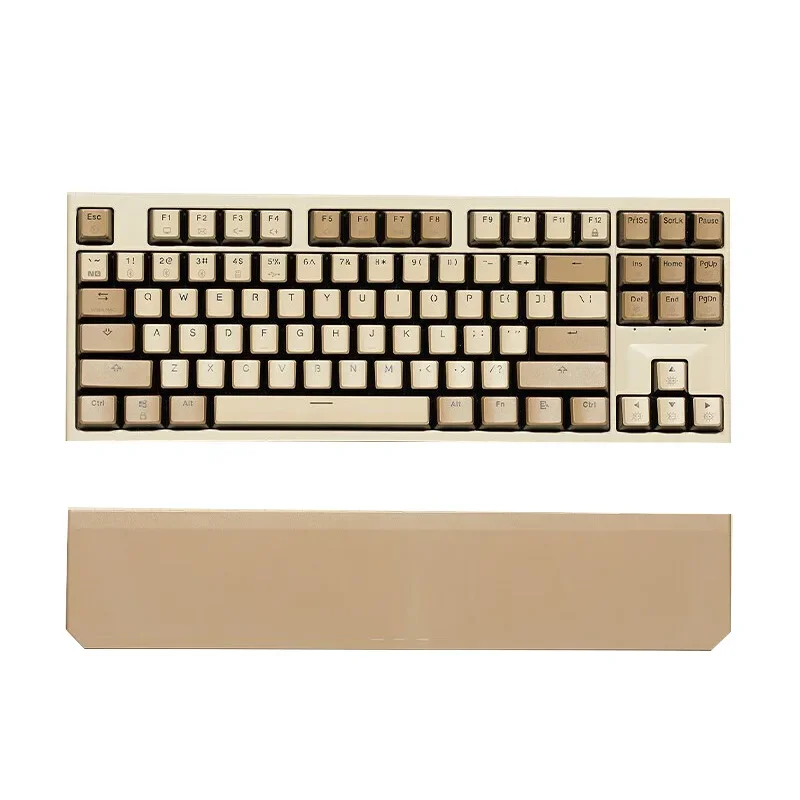 mechanical keyboard color matching customized game notebook office computer 87 key mini keyboard