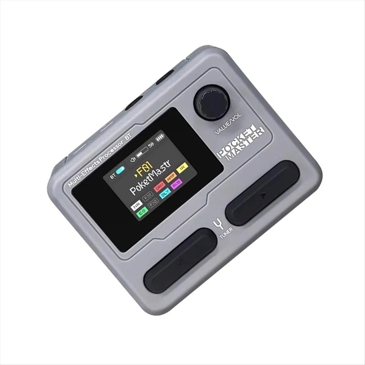 

【AA85】 Electric Guitar Amplifier Pocket Master 1.77 LCD Screen Modeling IR Multi-Effect with OTG Looper