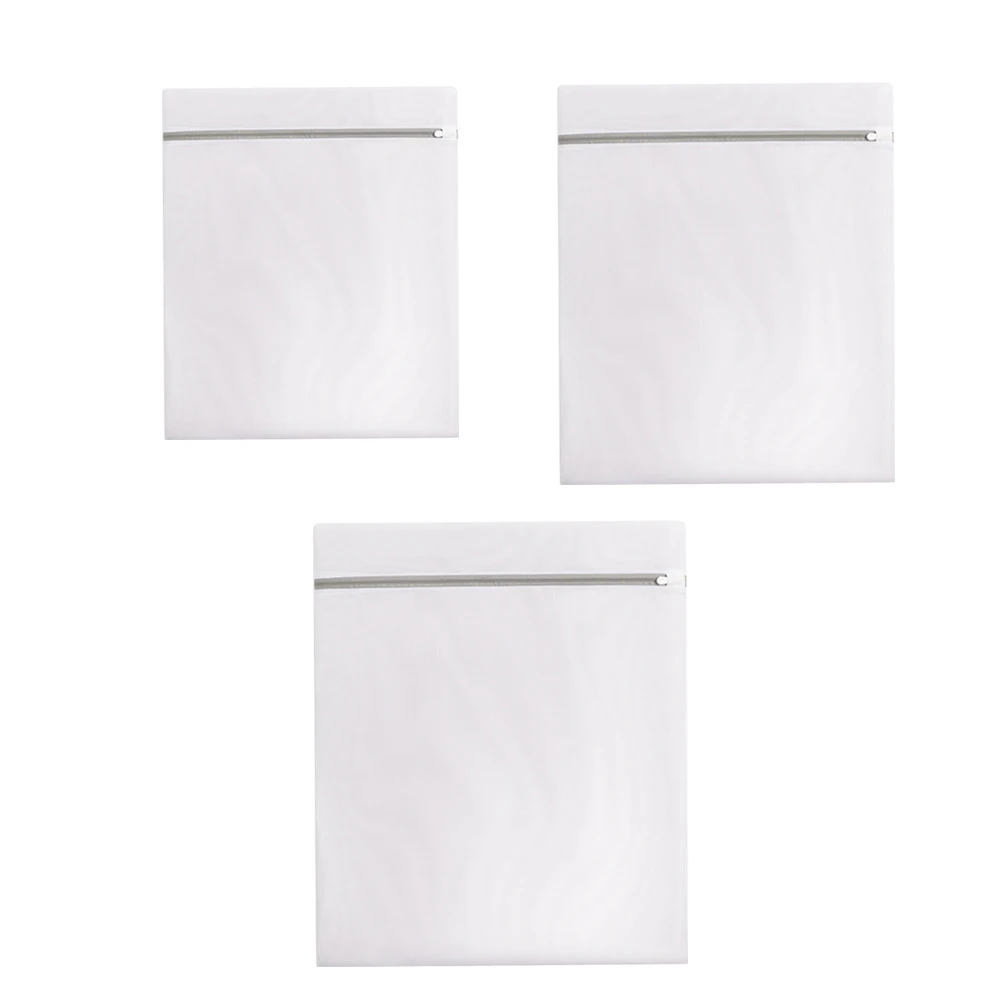 3 قطعة أكياس الغسيل الشبكية أكياس حساسة 3 أحجام السفر تخزين تنظيم حقيبة الملابس أكياس غسيل لتخزين الملابس الداخلية الملابس الداخلية