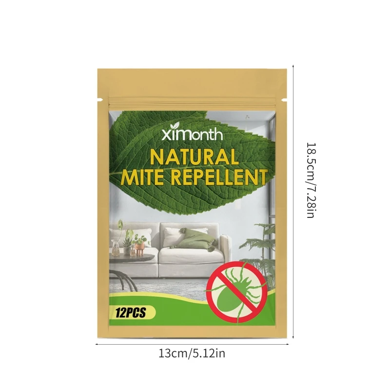 Bolsas eliminación ácaros naturales para hogar, camas, sofás, artefactos antiácaros adecuados, mantienen camas y