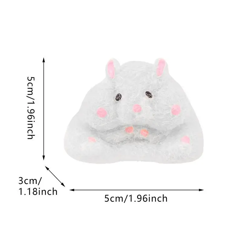 Hamster Stress Relief Toy Elastic Fidget Toy Stress Hamster For Kids Elastic Fidget Toy Anti Stress Squeeze Toy Fun For Boys