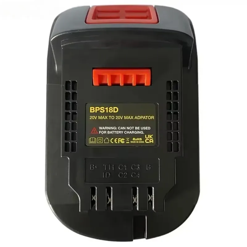 Nowy adapter BPS18D do akumulatora litowo-jonowego Black & Decker Stanley 18 V do elektronarzędzi z akumulatorem niklowym Dewalt 18 V/20 V — zdjęcie produktu 2