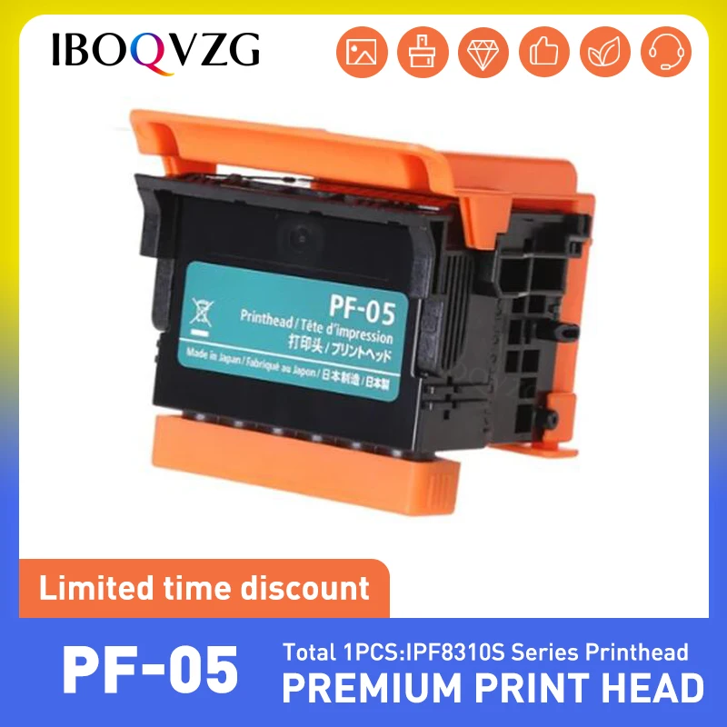 

Replacement PF05 Printhead PF-05 Print Head Fit for Canon IPF6300 IPF6300S IPF6350 IPF6400 IPF6400S Printer Accessories