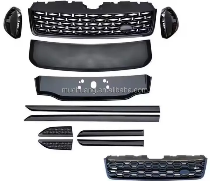 

Лидер продаж, черный комплект широкого бампера для Land-Rover Discovery Sport SVR 2016-2019, оптовая продажа аксессуаров