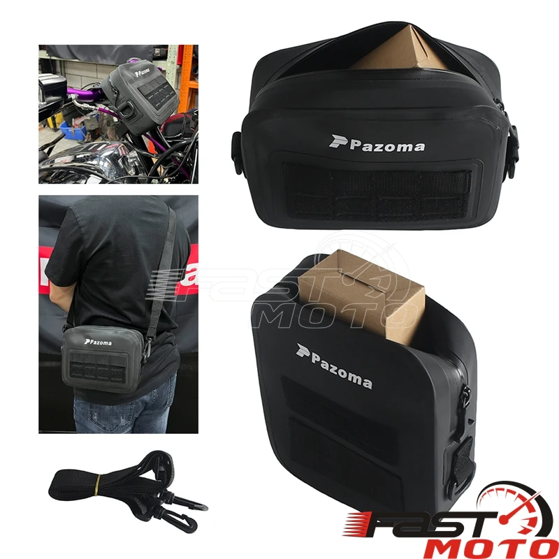 Club Style T-bar Travel Portable Bags Pack Riding Waterproof Storage Bag For Harley Honda Suzuki Kawasaki Yamaha Ducati Custom