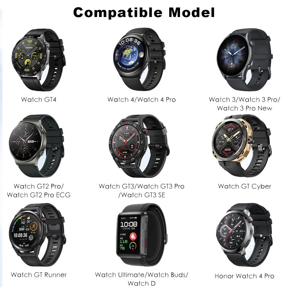 USB Charging Cable For Huawei Watch GT4 Charger Adapter Huawei Watch 4 Pro GT3 GT2 PRO Watch GT Runner Smartwatch Charger Cord