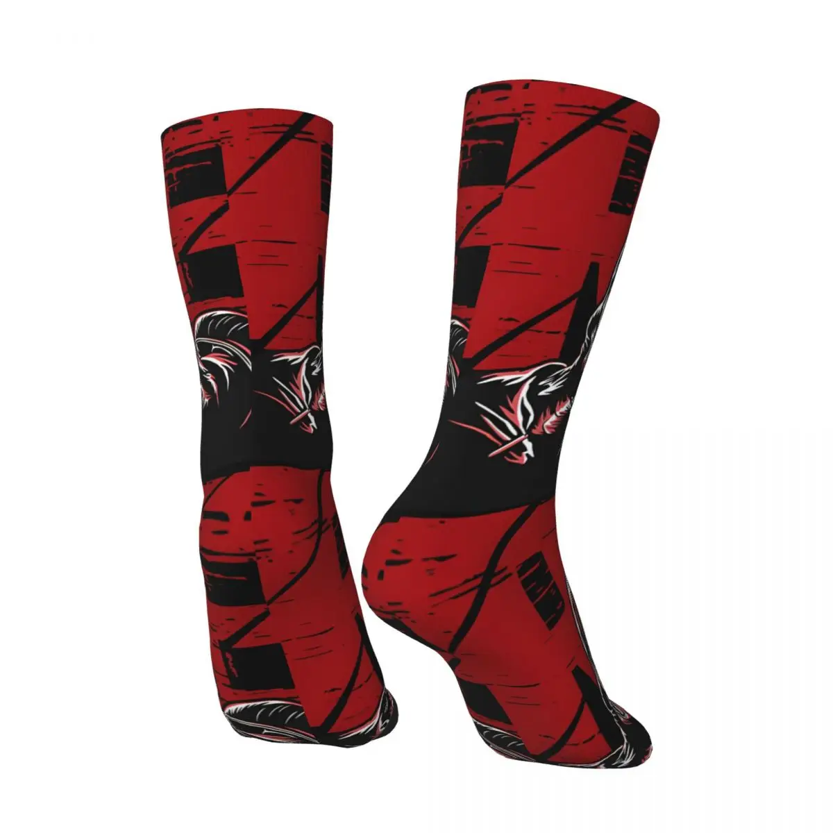 Retro RE3 Bosses Men's compression Socks Unisex R-Resident Evil Game Harajuku Seamless Printed Novelty Crew Sock