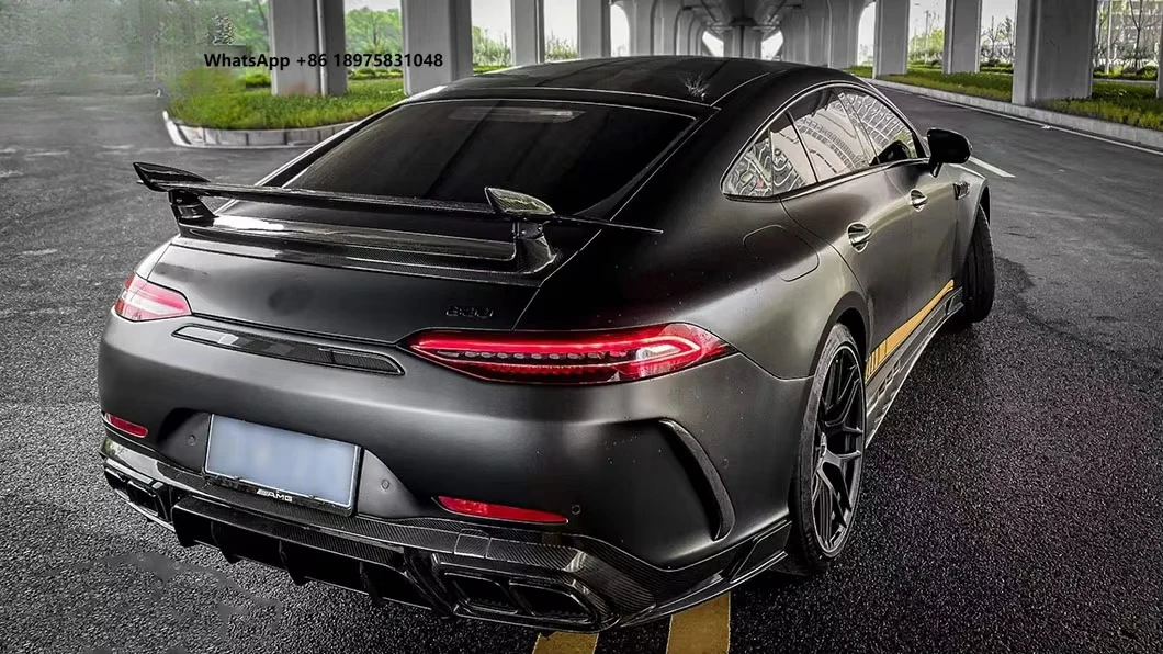 Upgrade TopCar Style Dry Carbon Fiber Body Kit for Benz AMG GT50 Gt63 GT63S Front Lip Side Skirts Rear Diffuser Car Accessories