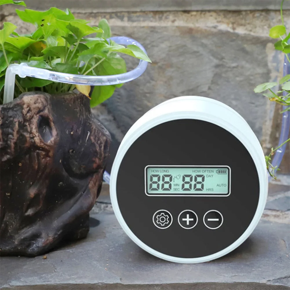 

Smart Plant Watering Device with Automatic Timer Control and Expandable Hose Compatibility for Easy Installation