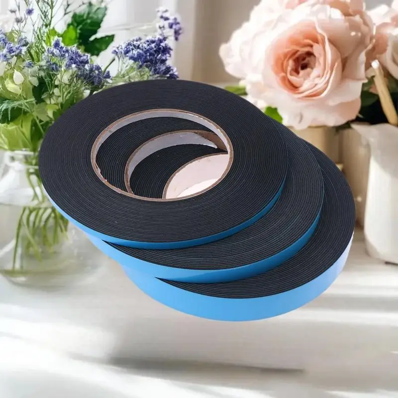 

Double Sided PE Foam Sticky Tape, Super Thin and Resilient for Household Decoration