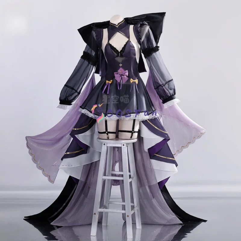 زي حفلات أنيمي جديد لعام 2026 ملابس لعب الأدوار في الهالوين ملابس أزور لين موساشي أزياء تنكرية فستان خاتم الزواج