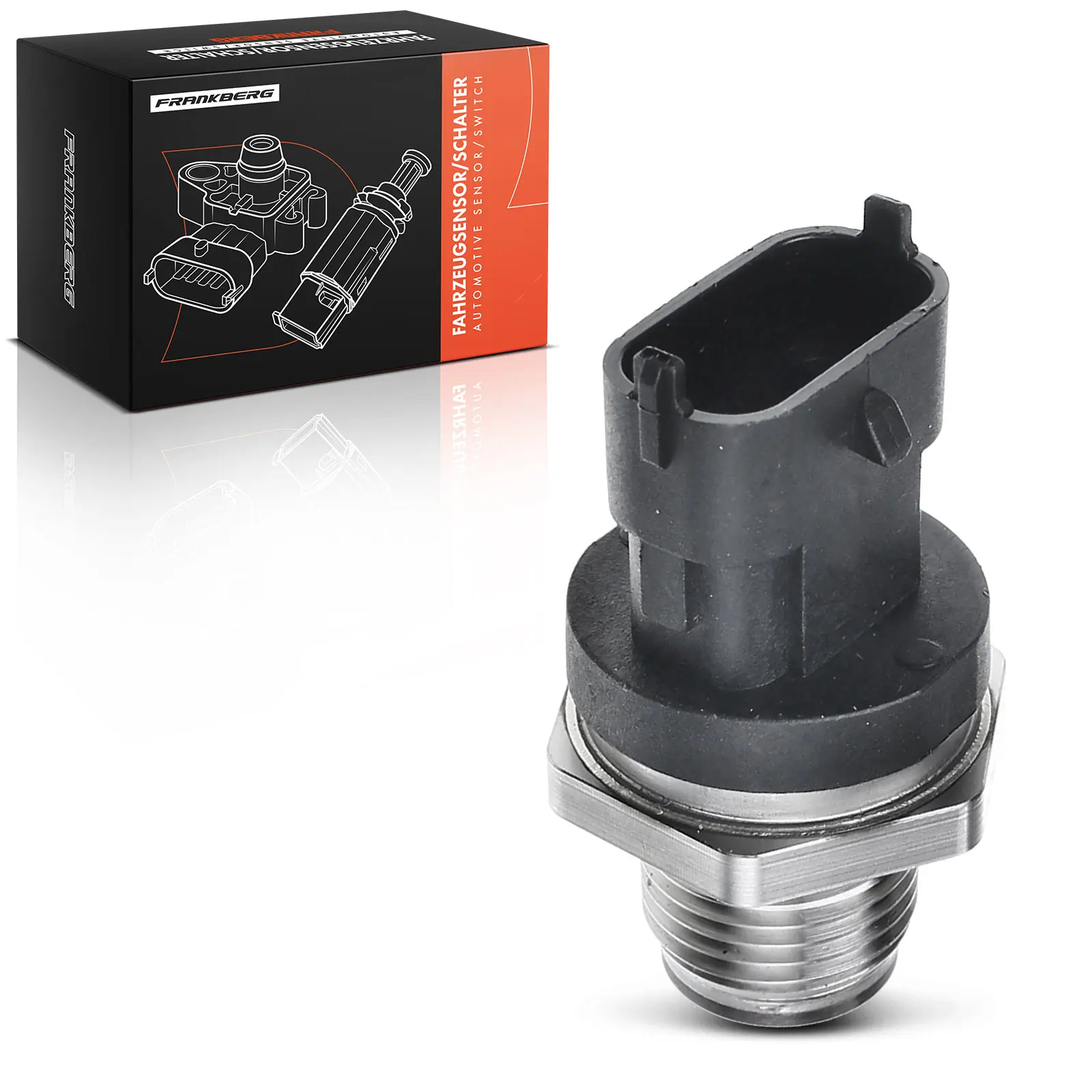 Frankberg 1x Brandstofdruksensor voor Fiat CR-V II III Opel Corsa C D Saab 9-3 9-5 Renault 93177365 2T2919333 0910388
