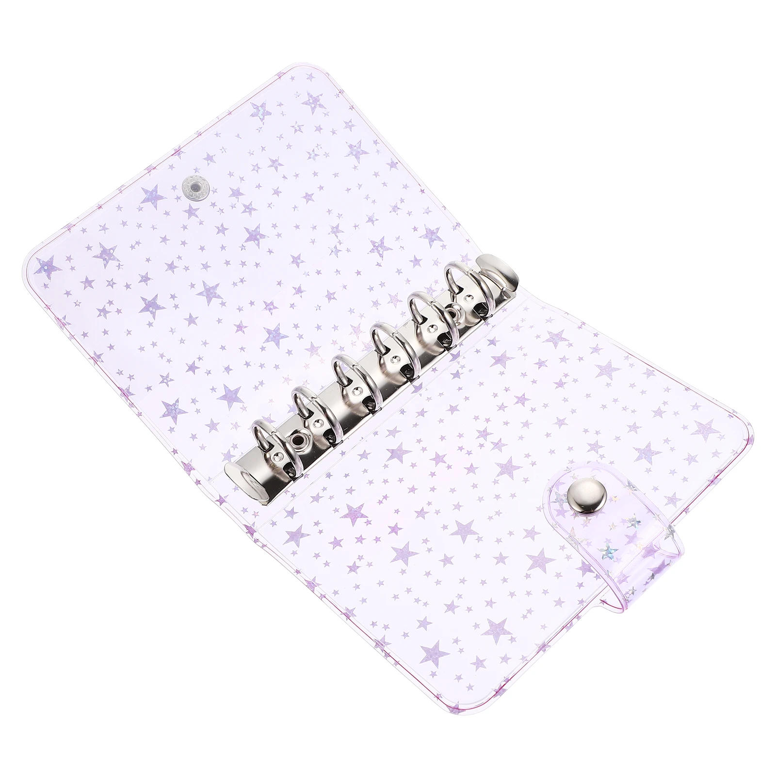 

Personal Planner Binder Notebook Cover PVC PP Clear Loose leaf Shell Gifts Students Teachers Office Classroom Accessories