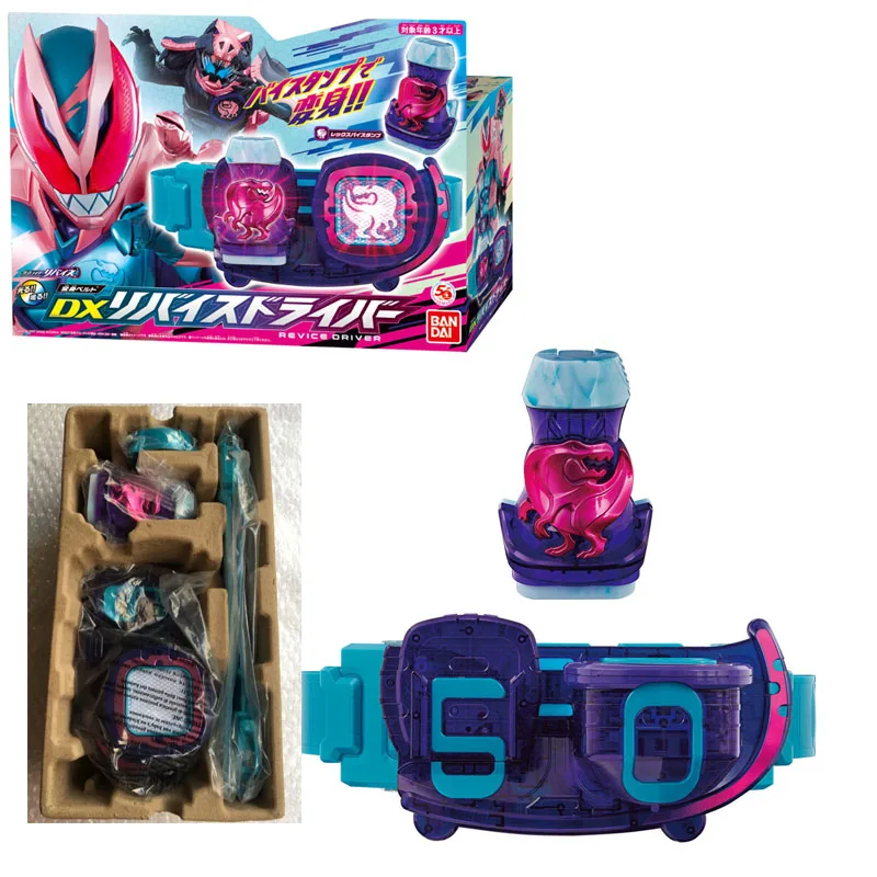 BANDAI ของแท้ KAMEN RIDER DX REVICE เปลี่ยนเข็มขัด Levi's drive ของเล่นสําหรับชายหญิงเด็ก