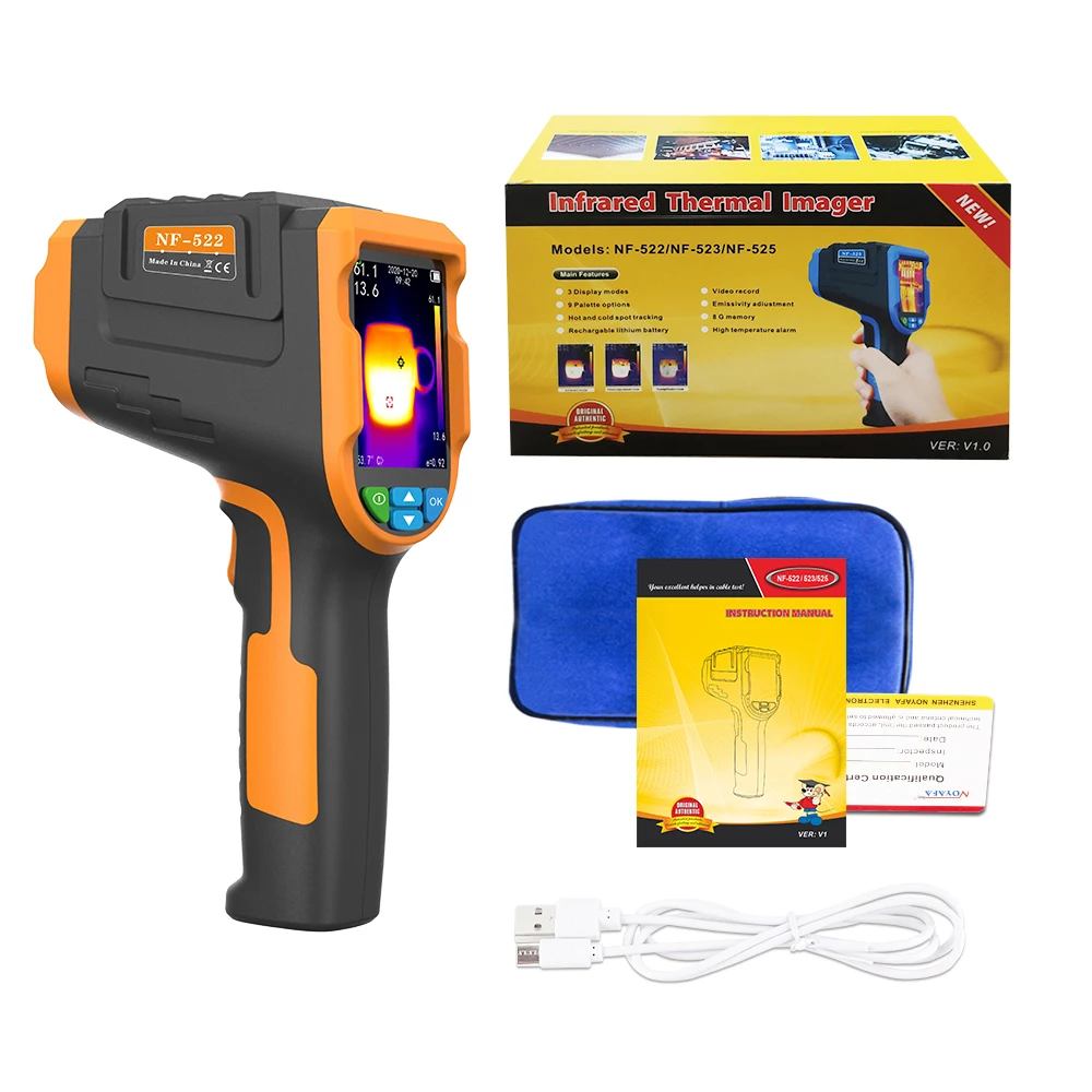 NOYAFA Standard handheld Thermal Camera for Instant Elevated Temperature Detection with Video Capture