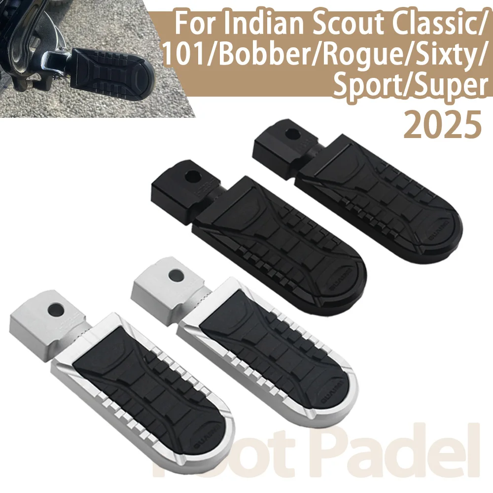 

Adjustable Front Footrest Rotatable Rider Foot Pegs For Indian Scout Bobber Limited SCOUT Sixty Classic Limited 101 Motorcycle