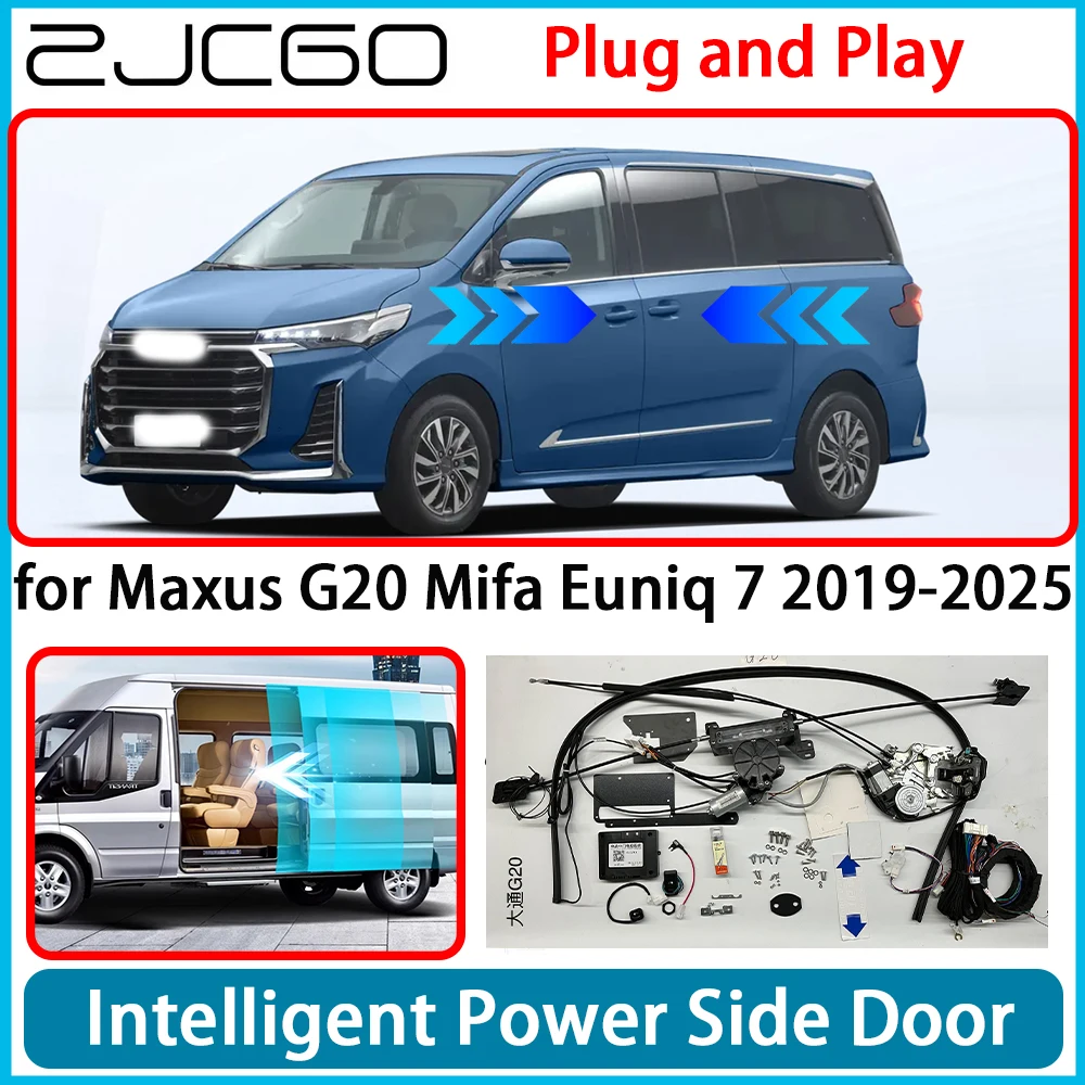 

ZJCGO for Maxus G20 Mifa Euniq 7 2019-2025 OEM Automatic Electric MPV Power Sliding Door Left Right Retrofit Kit Plug & Play
