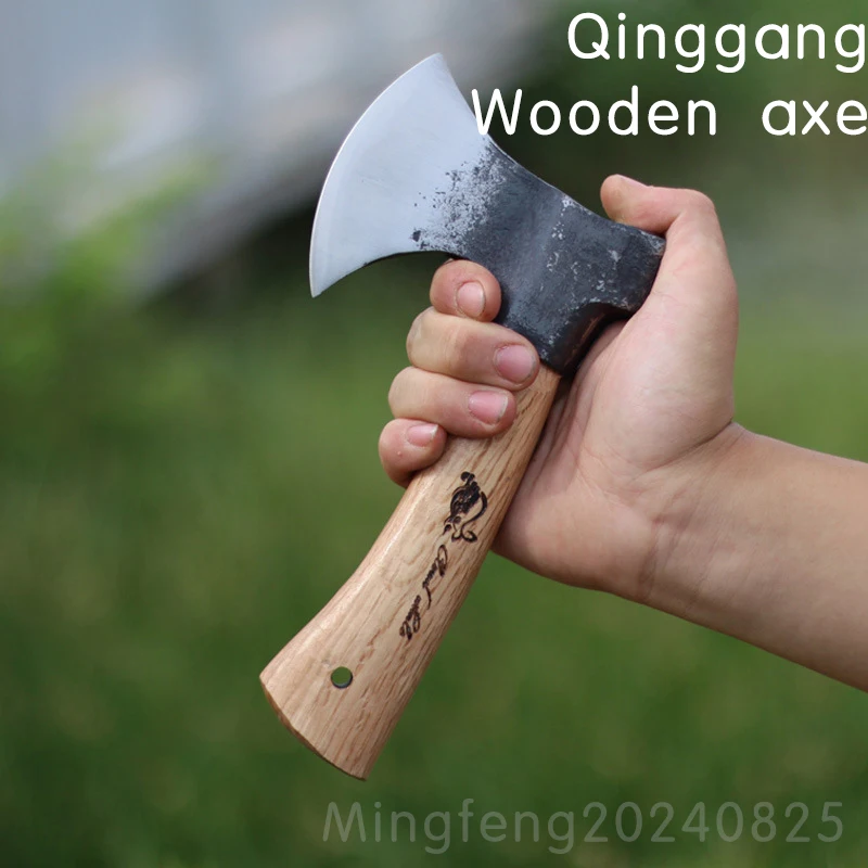 Outdoor small carpenter camping car home use Qinggang wood emergency consumption jungle mountain cutting small axe