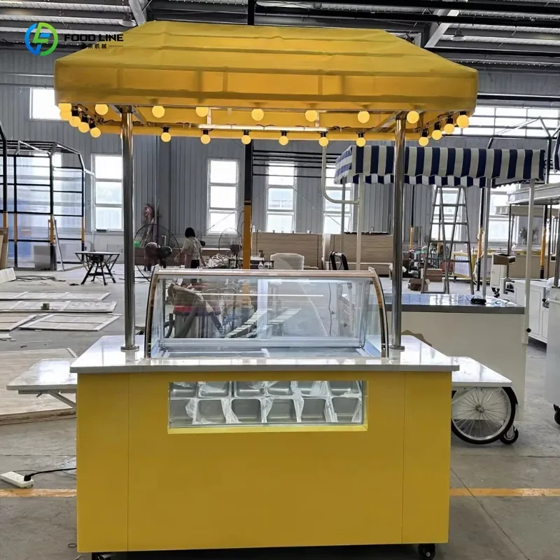 

WholesaleCustomized Hot Dog Ice Cream Cart Ice Cream Food Truck Business Custom Ice Cream Truck