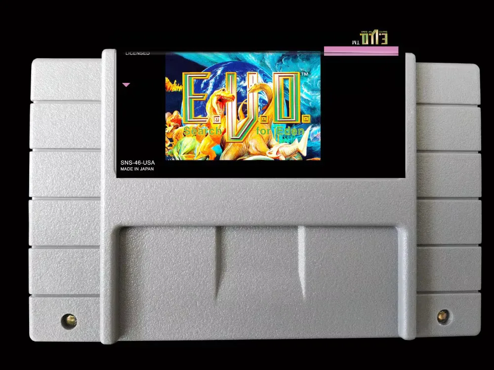 เกม 16 บิต ** อีโว** ค้นหาเอเดน (เวอร์ชั่นอเมริกา!!)