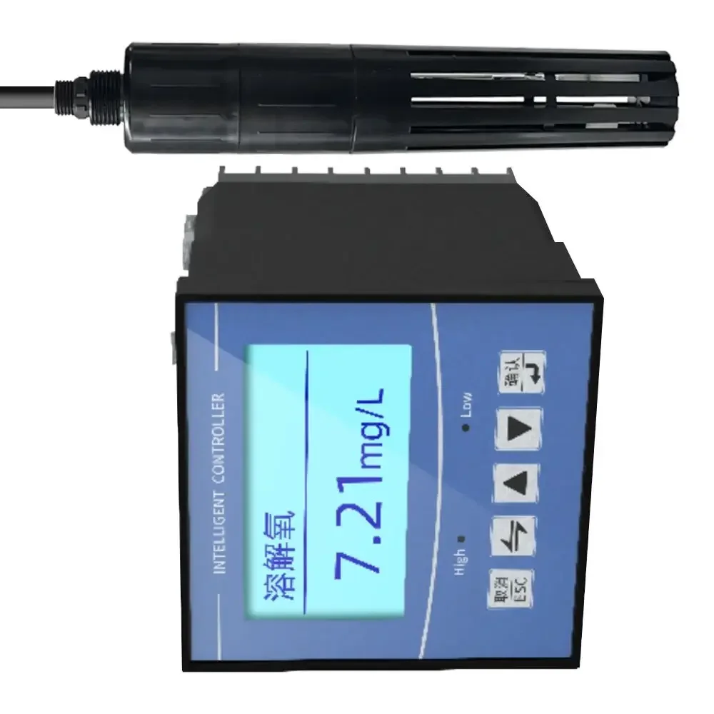 Ammonia Nitrogen Sensor Monitor Water Quality Ammonia Nitrogen Controller Detector for Fish Pond Aquaculture RS485 Output