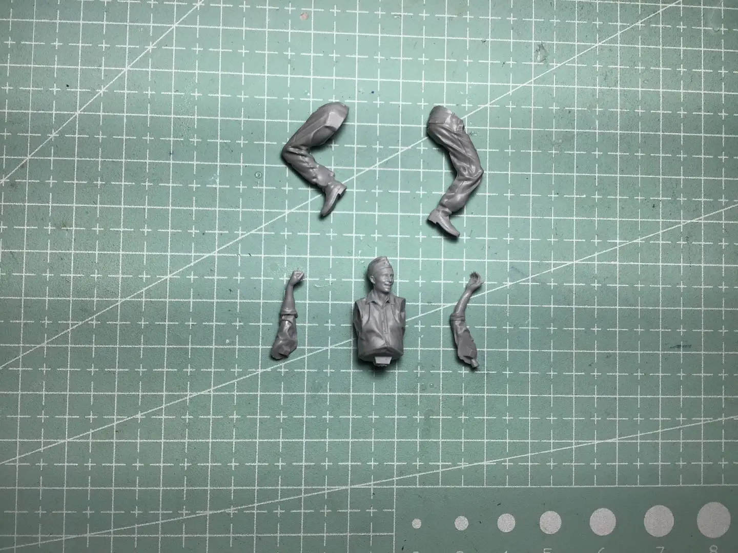 1/35  Resin Model Figure GK，Unassembled and unpainted kit