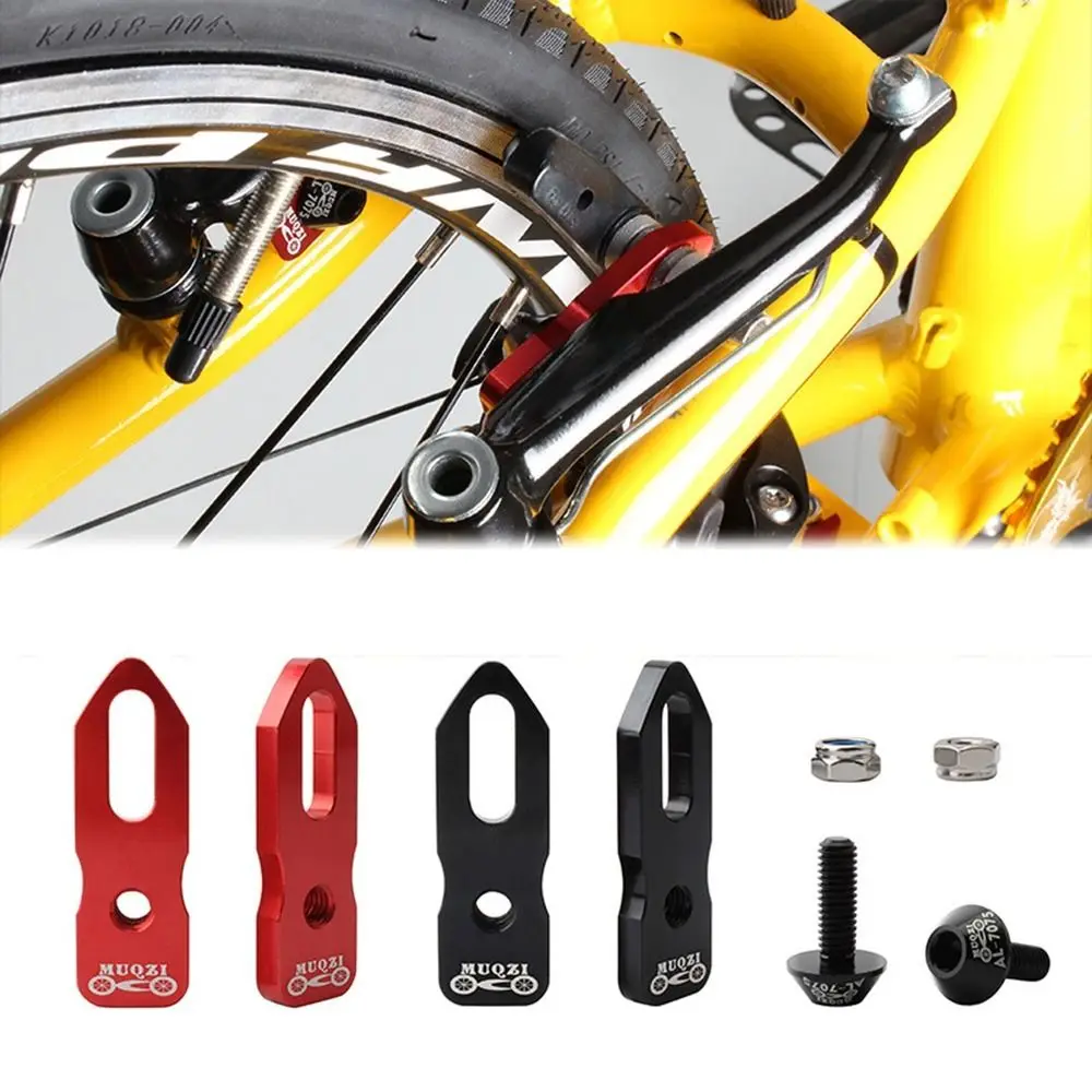 

Aluminum Alloy Bike Caliper Extend Drawer Type Universal V-caliper Extend Adapter 406 To 451 Black/Red Bicycle Converter