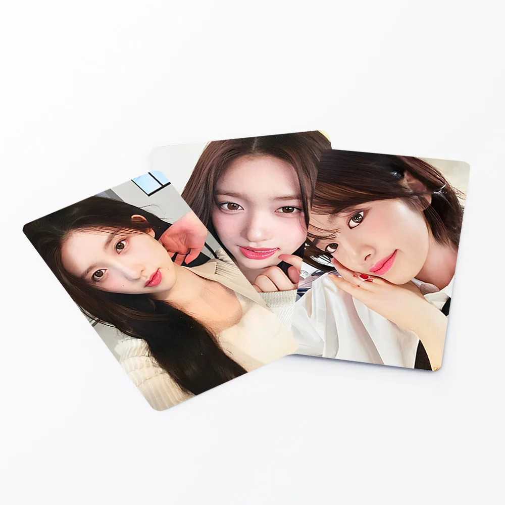 Imagem -03 - Idol Girl Group Lomo Cartões Novo Álbum Wonyoung Rei Jogo Yujin Jogo Leeseo hd Cartões de Fotos Fãs Coleção Presente 55 Pcs por Conjunto