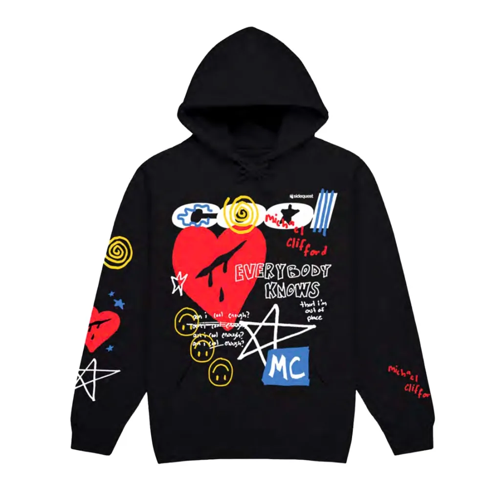 Michael Clifford Am I Cool Enough Merch Hoodie Women Men Long Sleeve Sweatshirt Fashion Pullover Clothes