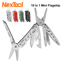 NexTool Mini Flagship 10 IN 1 Multi Functional Folding EDC Hand Tool Screwdriver Mini Pliers Bottle Opener Outdoor Multi-tools