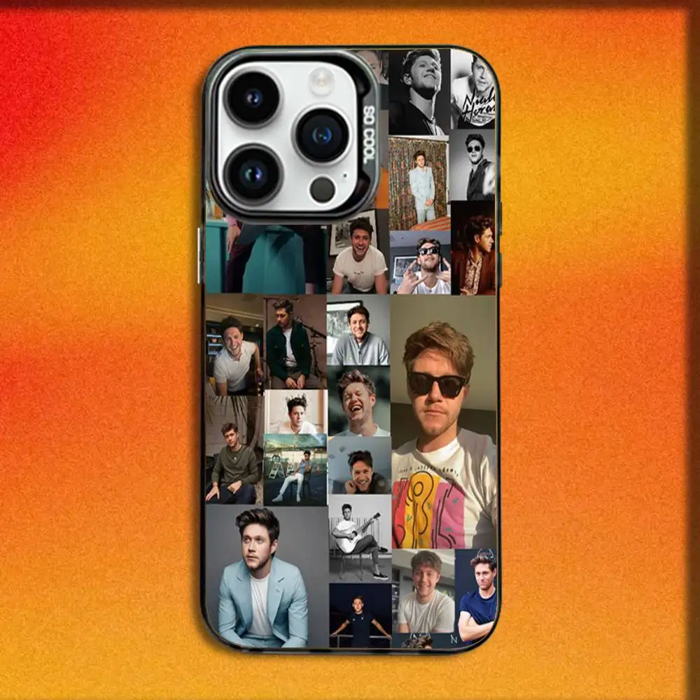 Singer N-Niall H-Horan Phone Case For iPhone 16,15,14,13,12,11,Mini,Pro,E,MAX Black Candy Matte Shockproof Cover - view 6