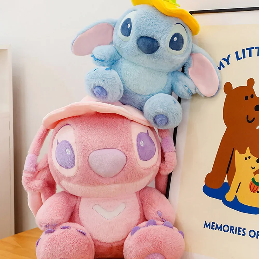 30 سنتيمتر غرزة أنجي الكرتون لينة دمية محشوة Kawaii أنيمي Plushies أفخم الدمى وسائد أريكة الحلي هدايا عيد الميلاد للأصدقاء