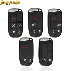 Jinyuqin 2/3/4/5BTNS Smart Car Key Shell For Dodge Ram 1500 Journey Durango Jeep Grand Cherokee Chrysler 300 300C Fiat