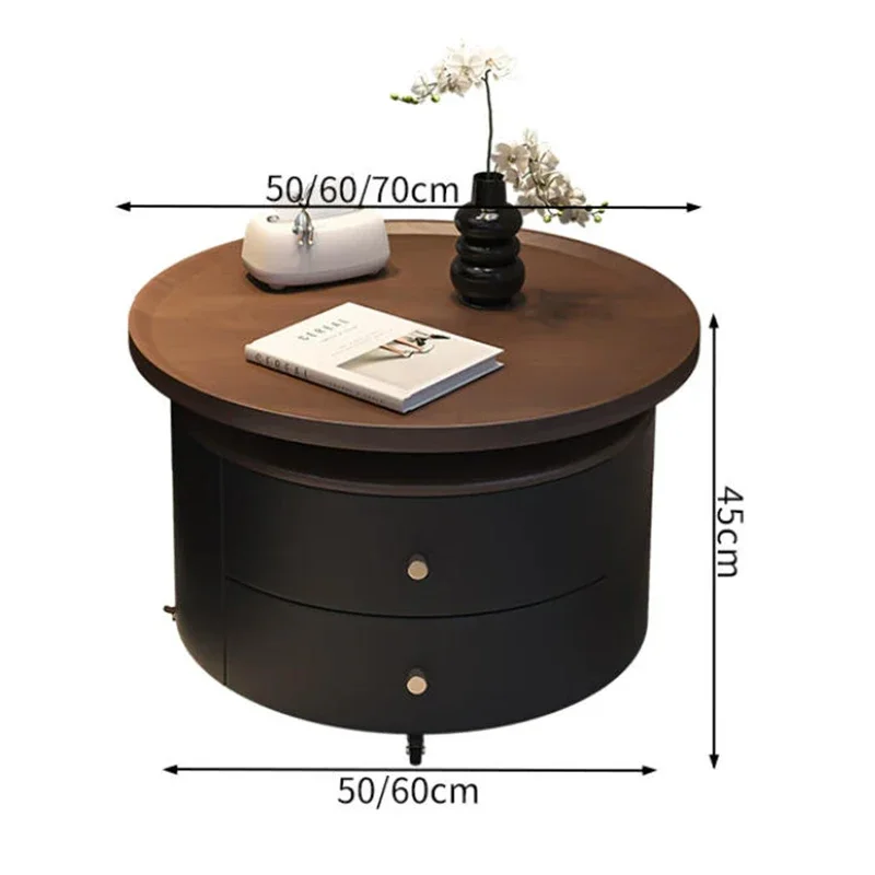 White Acrylic Living Coffee Table Modern Rustic Oak Marble Nesting Rectangular Coffee Table Mobili Per La Casa Hotel Furniture