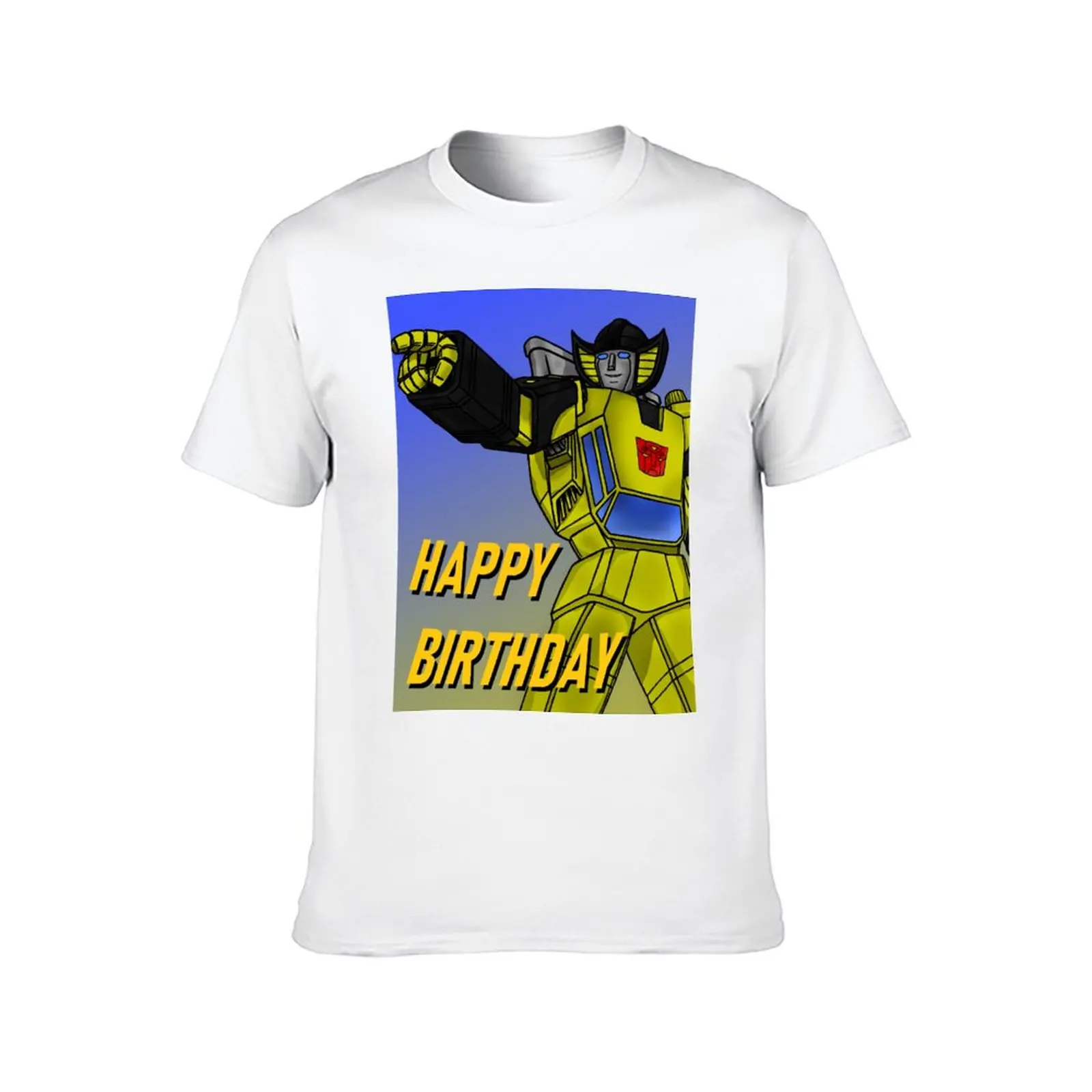 TRANSFORMERS SUNSTREAKER BIRTHDAY T-Shirt blanks funny gifts customizeds mens shirts graphic tee