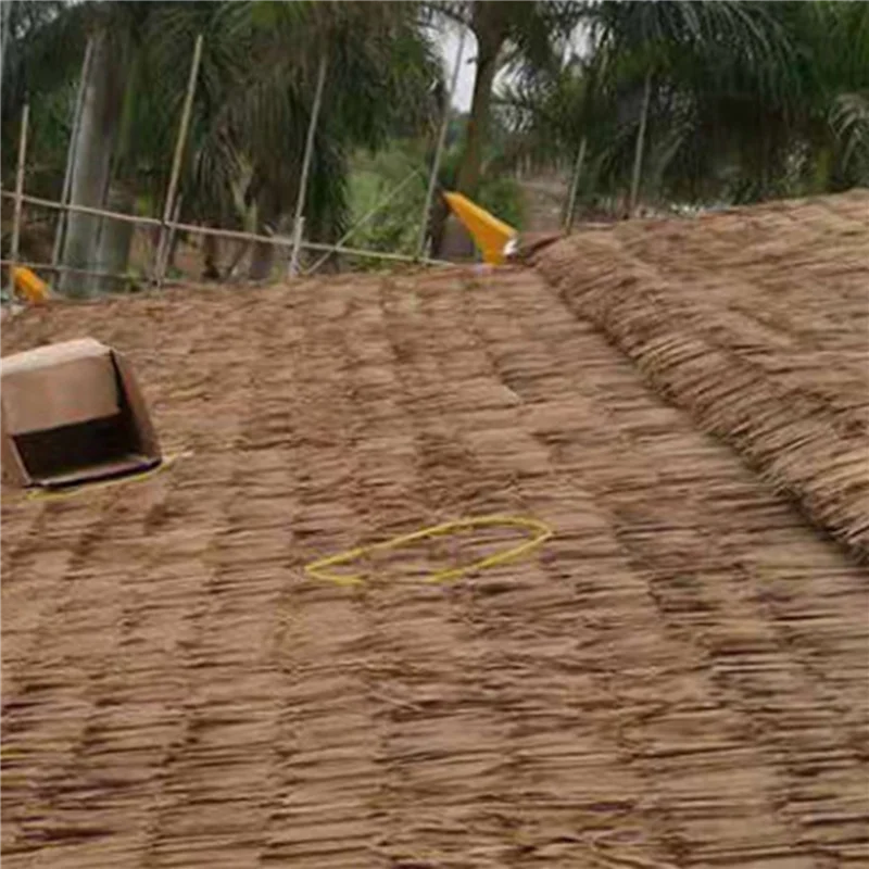 A70P 5X cabana Tikis mexicana falda de hierba techo Tikis Bar hierba pato ciego paja Tikis rollo palma Palapa paja 300X50cm