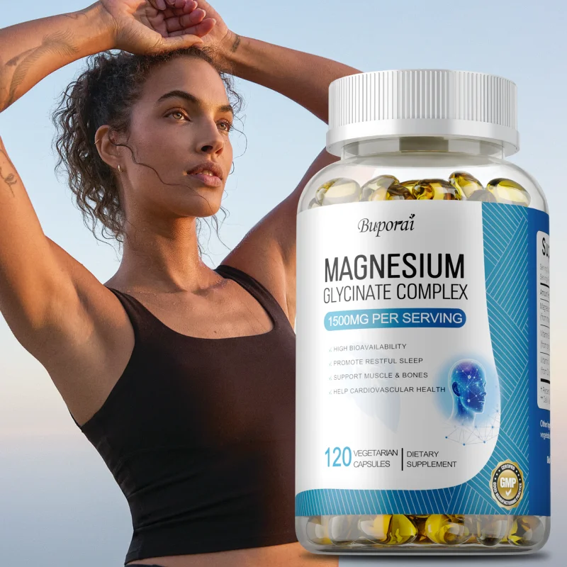 Magnesium Glycinate Capsule - Magnezyum Glisinat Kompleksi - Yüksek Oranda